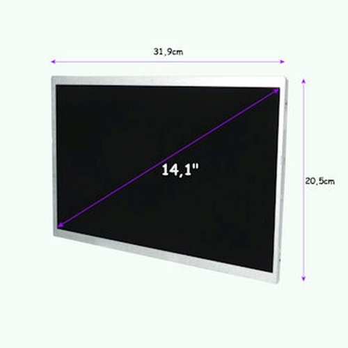 Výměna displeje - LCD displej 14,1 CCFL 1280x800 GLOSSY - 30Pin, GRADE A+