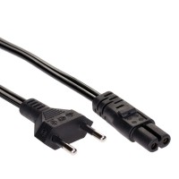 Napájecí kabel 230V 0,5m (2pin IEC C7)