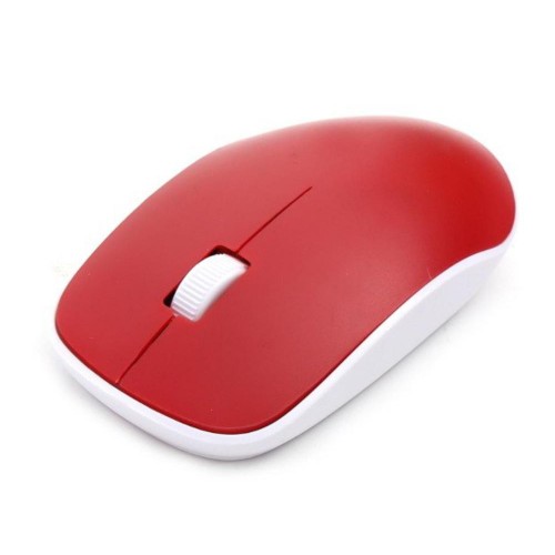 Myš bezdrátová červeno-bílá